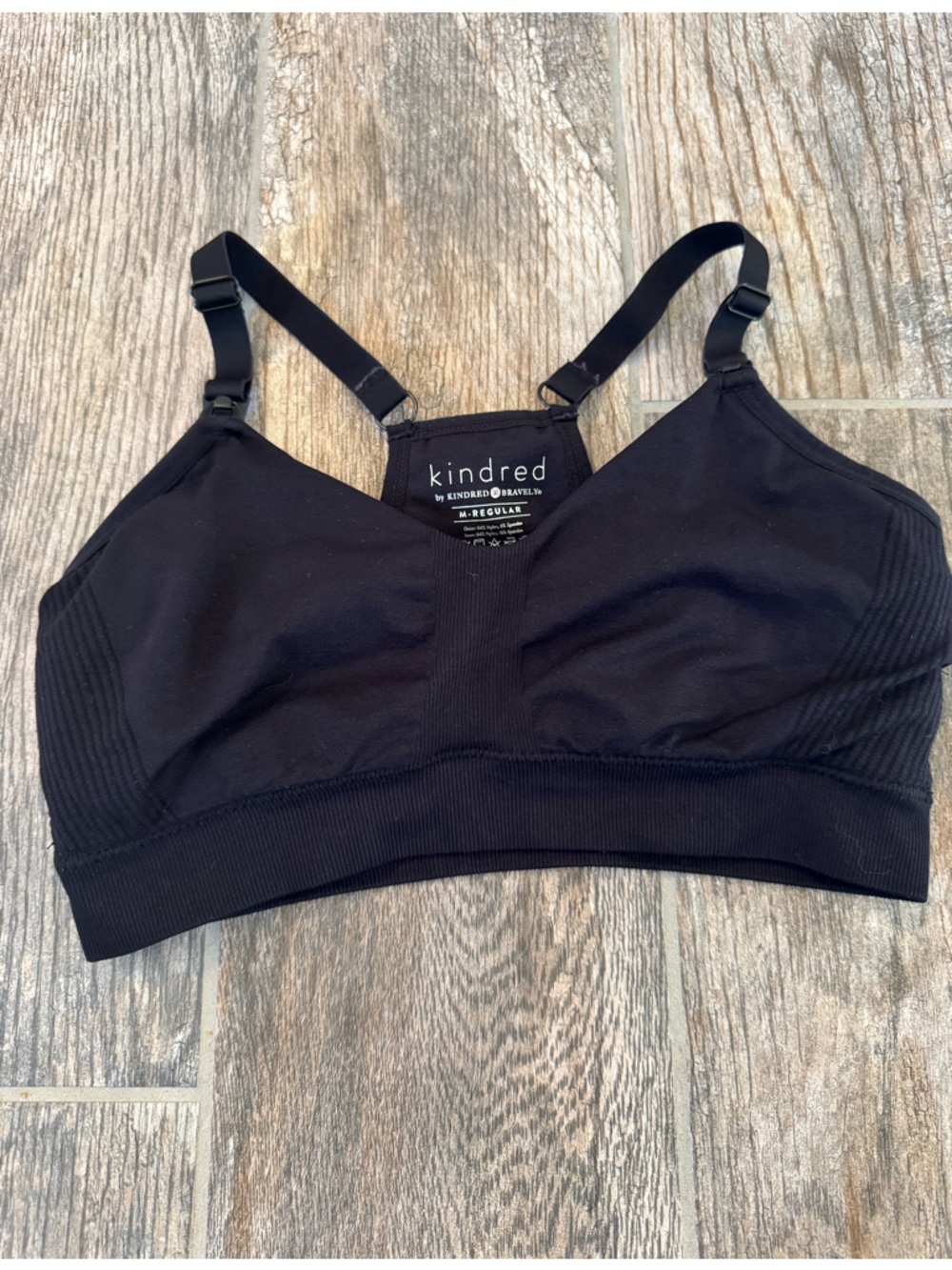 Kindred Bravely Women's Sports Pumping & Nursing Bra - Black